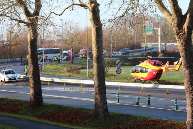 Accident sur la D33