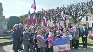 A Milly-la-Forêt avec les enfants des écoles Cocteau et Daubié.