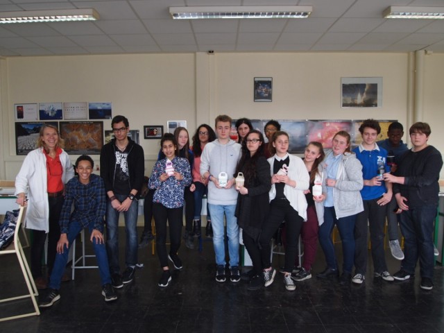 Les élèves de la classe DP3 de Mondétour