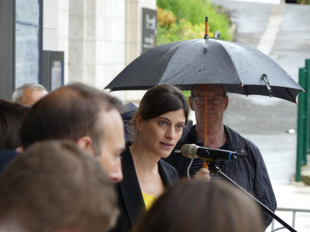 Juliette Méadel, secrétaire d'Etat à l'aide aux victimes, est venue insister sur le soutien de l'Etat aux victimes. ©S.N.