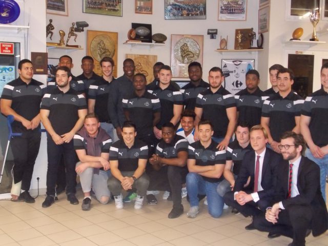 Rugby formation Massy 3 col AF