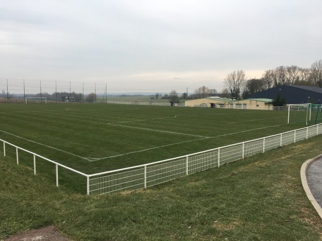 C'est au stade de Vert-le-Grand que les violences ont eu lieu. ©J.A.