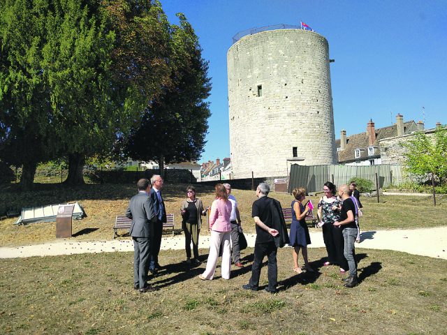 DOURDANvisiteprefet1