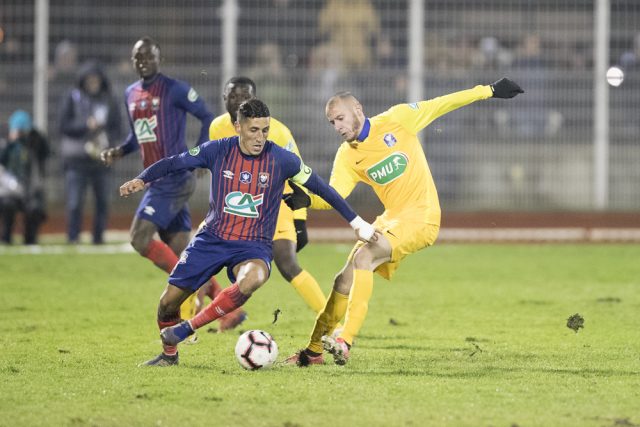 Football - 16èmes de Finale Coupe de France - ES Viry-Chatillon vs Stade Malherbe Caen