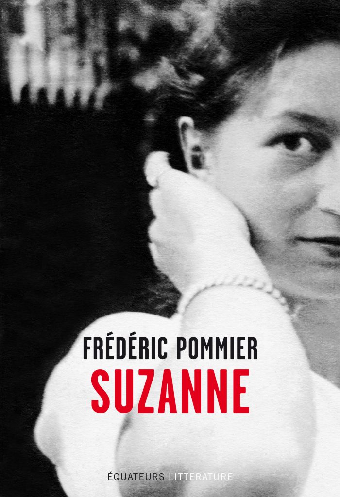 Suzanne livre de Frédéric Pommier journaliste et chroniqueur à France Inter