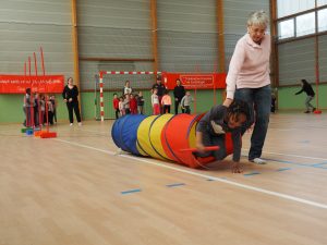 parcours du coeur maternelle la norville gymnase sport prévention santé