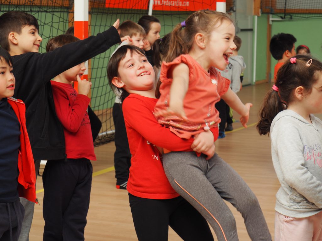 parcours du coeur maternelle la norville gymnase sport prévention santé