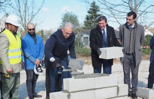 première pierre logements locatifs sociaux terres rouges moigny-sur-école