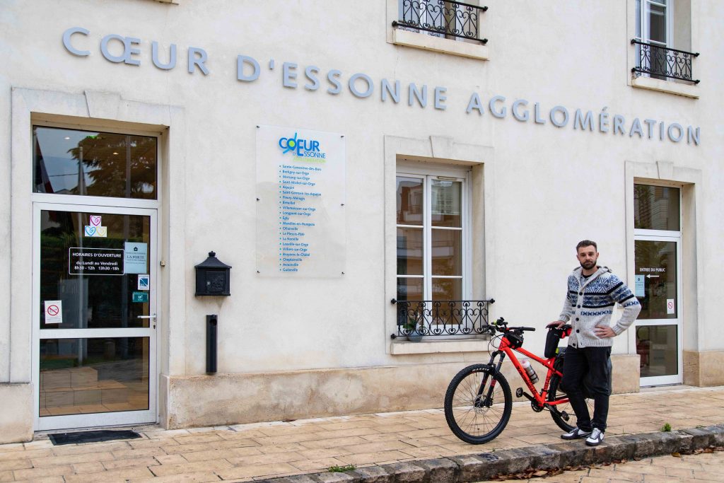 Nicolas Bourion Cycling For Earth vélo France alternatives planète