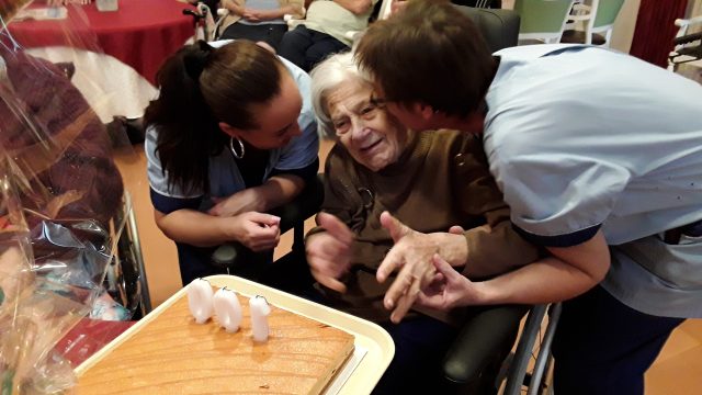 centenaires maison de retraite Le Colombier Corbreuse Essonne