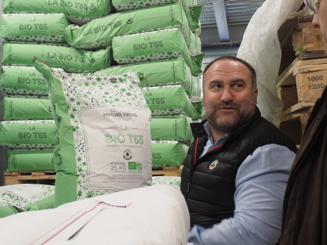 Les Moulins Fouché ont présenté au début de l'année la farine blanche bio et francilienne. moulins Fouché La Ferté-Alais Baulne Essonne Ile-de-France Terre de Saveurs jardins des blés