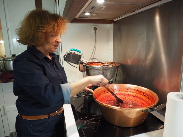 la corbeille à confitures Brigitte Le Pelletier Evry artisanal terroir Essonne