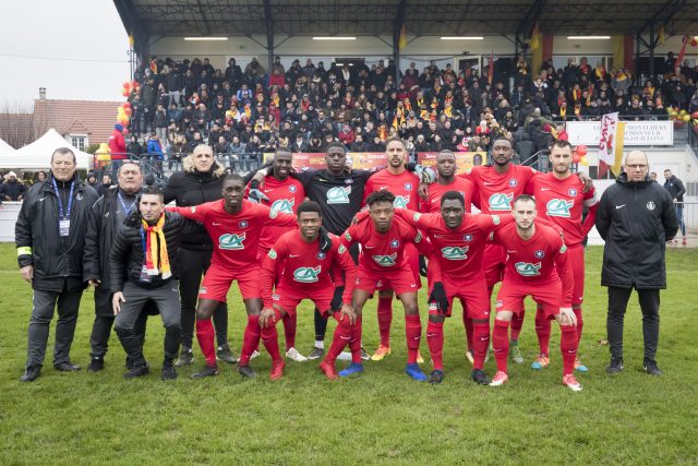 Coupe de France, Football match between ES Linas-Montlhery and Evreux FC 27 on December 08, 2019 in Stade Desgouillons Montlhery, France