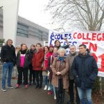 Les professeurs de Palaiseau en grève
