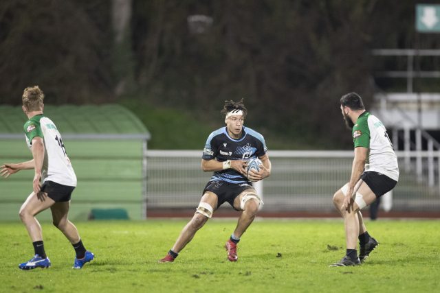 Match de Rugby Federal 1 entre RC Massy Essonne et AS Villeurbannaise E.l. le 18 January 2020 au stade Jules Ladoumegue, Massy, France
