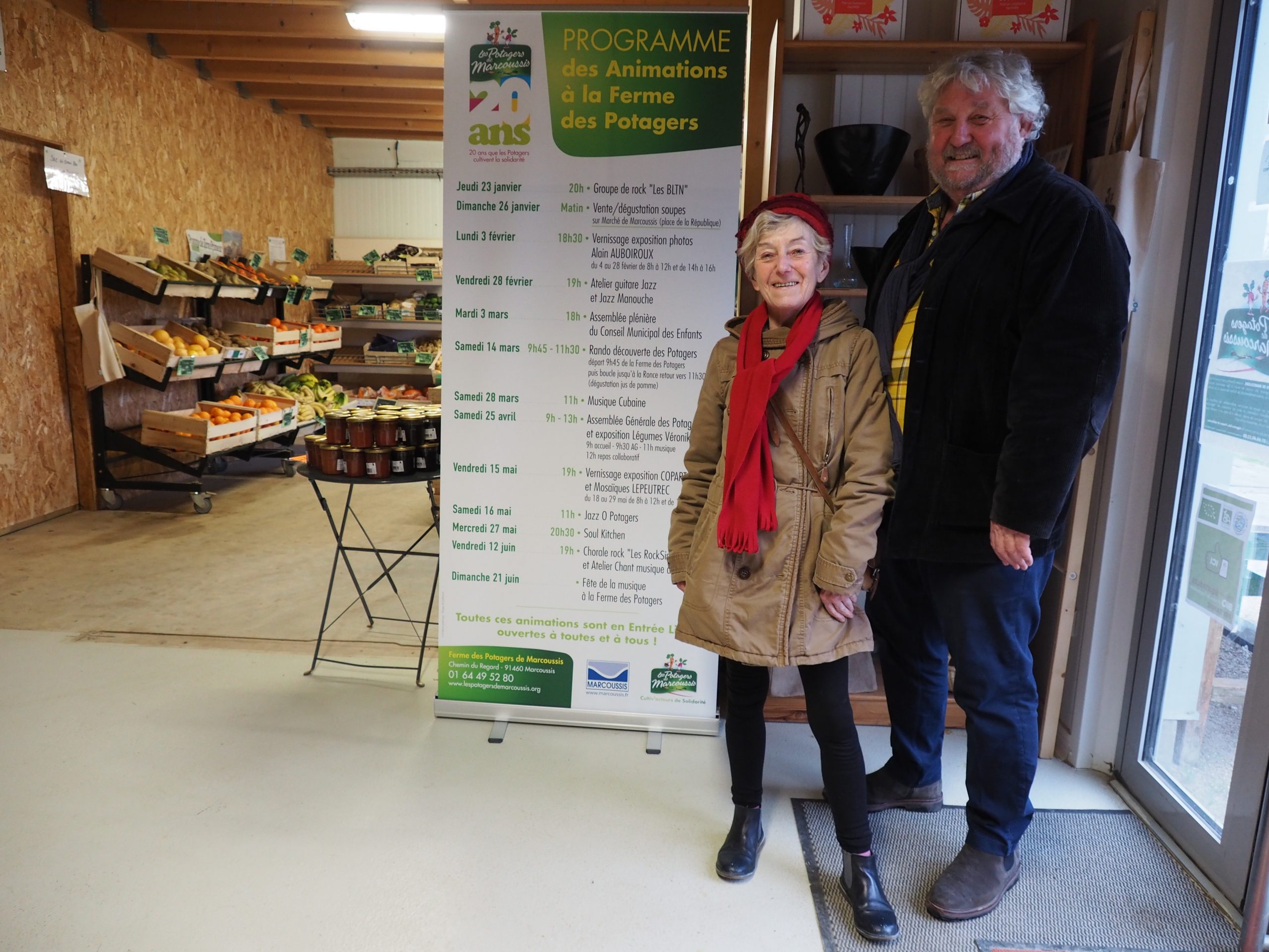 potagers de Marcoussis association chantier de réinsertion professionnelle Essonne maraîchage agriculture biologique