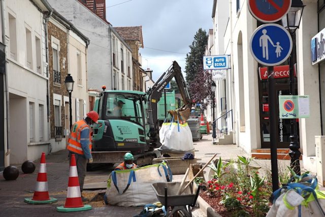 Arpajon travaux