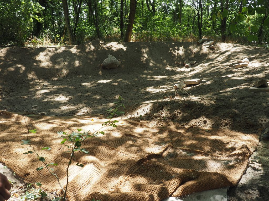 visite presse foret de la barre département etrechy auvers saint georges morigny champigny mare artificielle