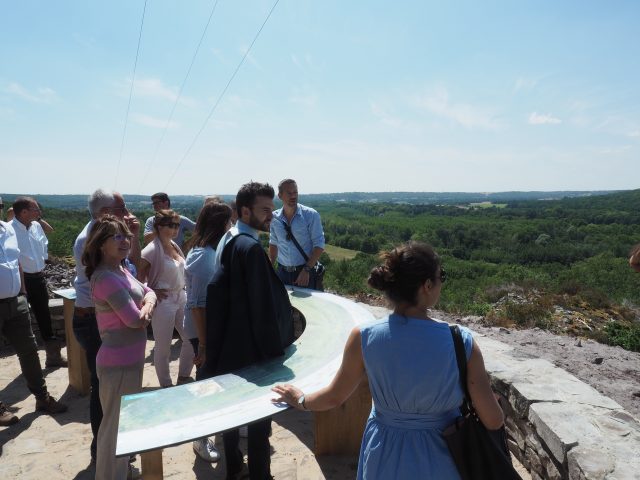 visite presse foret de la barre département etrechy auvers saint georges morigny champigny