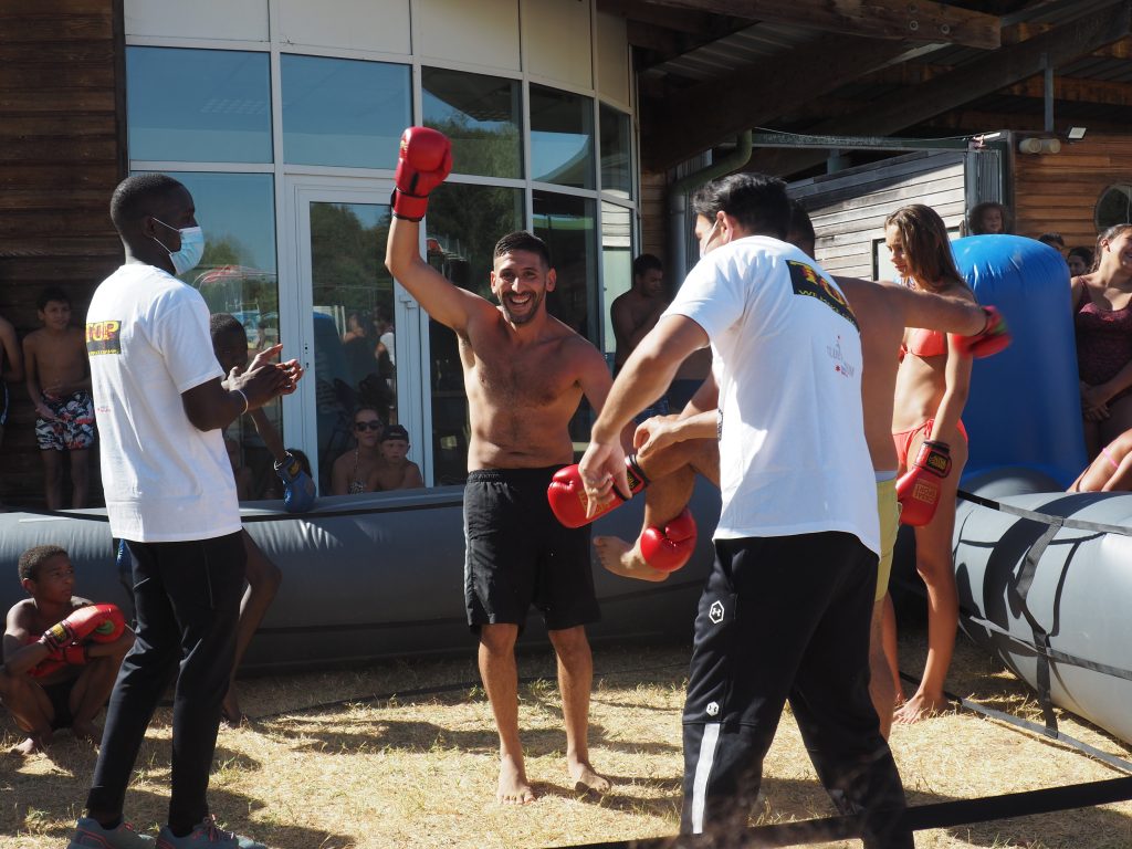 initiation boxe base de loisirs Etampes août 2020