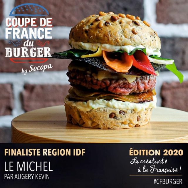 concours Coupe de France du burger 2020 Kévin Augery restaurant Champcueil Le Bar-bu