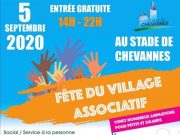 fête village associatif chevannes 5 septembre 2020
