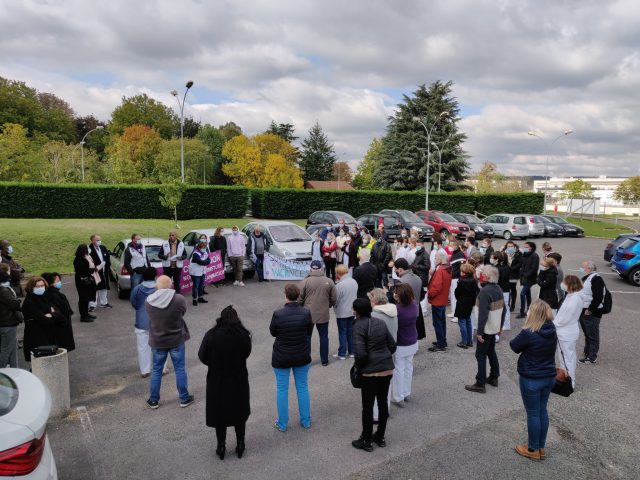 ARPAJON manif hopital