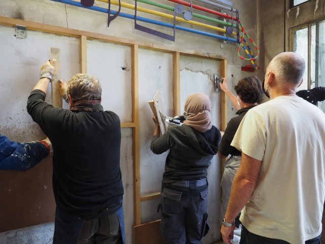 Les participants à l'atelier ont été aiguillés par les femmes inscrites au chantier d'insertion ateliers du 29 arpajon terre de femmes