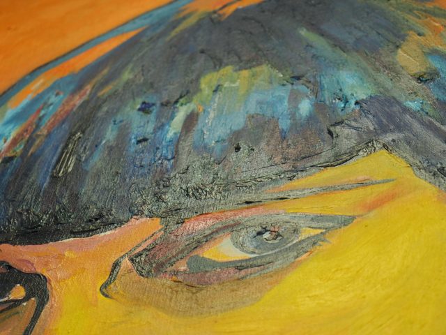 peinture huile femme Laurence Fossati Conception féminine