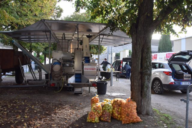 pressi-mobile presser pommes Gatinais