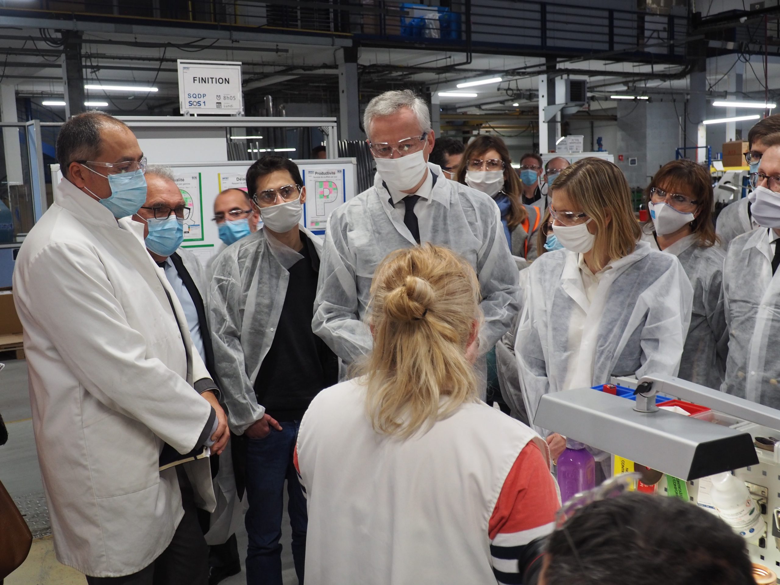 senior aerospace calorstat dourdan visite ministres plan de relance