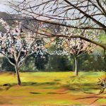 D.Terrand-Le jardin de Myriam-81×60- HST