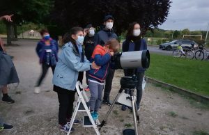 portes ouvertes club astronomie Breuillet nuit télescope