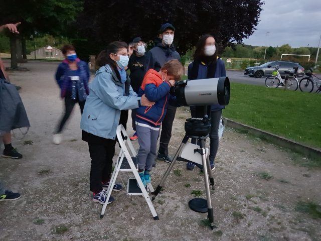 BREUILLETclubastronomie3 portes ouvertes club astronomie Breuillet nuit télescope