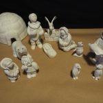 La crèche inuite créée par une artiste québécoise.