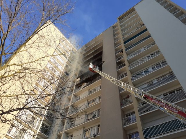 FD SDIS massy incendie