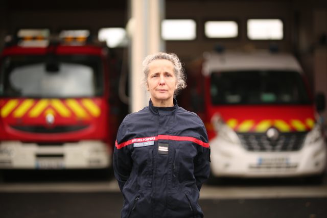 Marianne Fresneau pompiers volontaire cheffe Boutigny