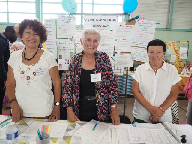 aL'association était présente au forum des associations de Dourdan.