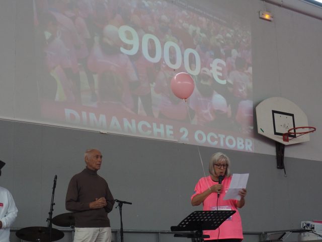 Avec le spectacle du 1er octobre et la course du lendemain, la ville a collecté 9.000 euros.