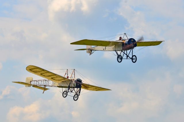Bleriot XI & Morane H-JPT