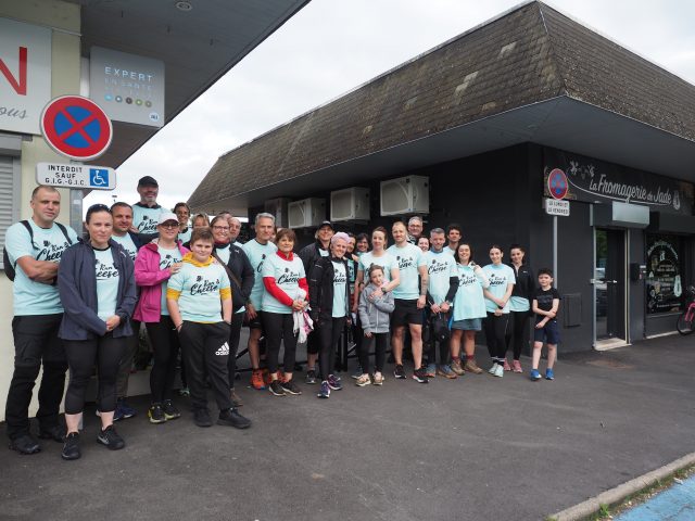 Les groupes de coureurs et marcheurs du 12 mai.