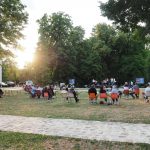 Le concert se déroule entre les Orangeries du parc de Villeroy à Mennecy.