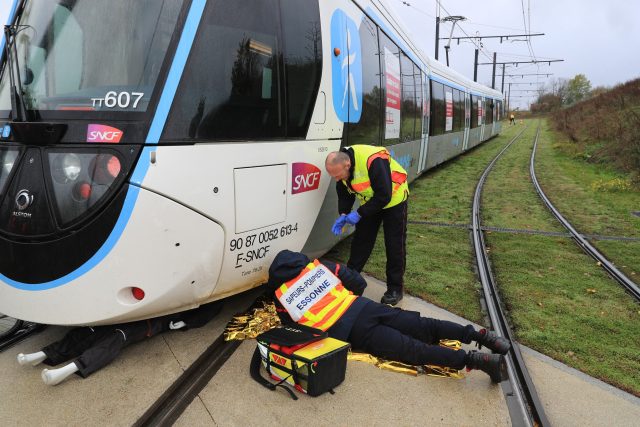FD tram exercice