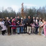Les élus ont inauguré l’aire de jeux et les équipements sportifs début décembre.