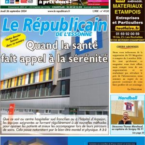 Edition du Jeudi 26 Septembre 2024